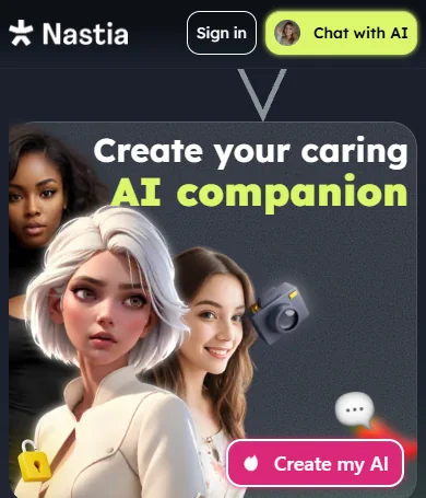 Homepage on mobile